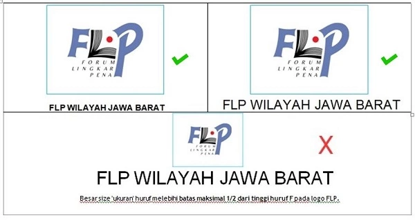 Pencantuman Nama Struktur pada Logo FLP