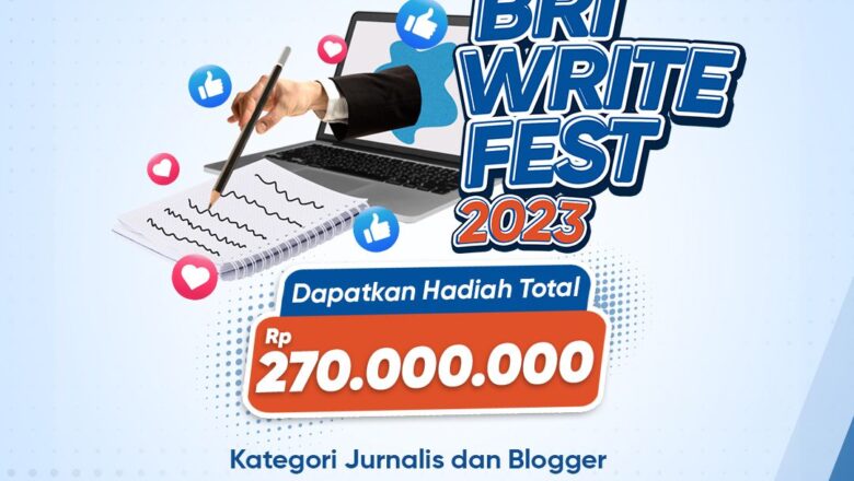 BRI Write Fest 2023: Memberi Makna Indonesia