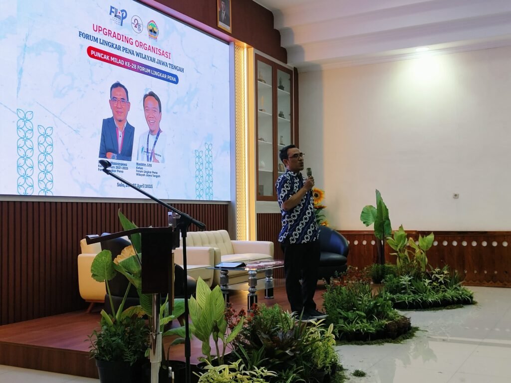 Pesan Gegge Mapangewa di Acara Upgrading FLP Jawa Tengah