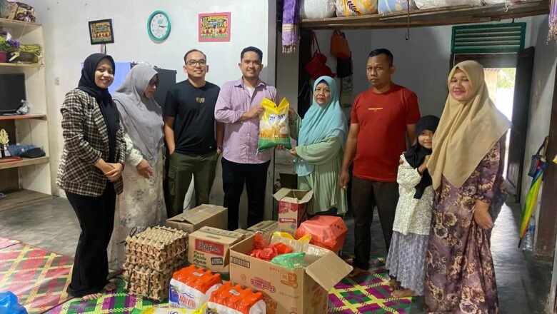 FLP Salurkan Donasi untuk Korban Banjir di Desa Rhieng Mancang