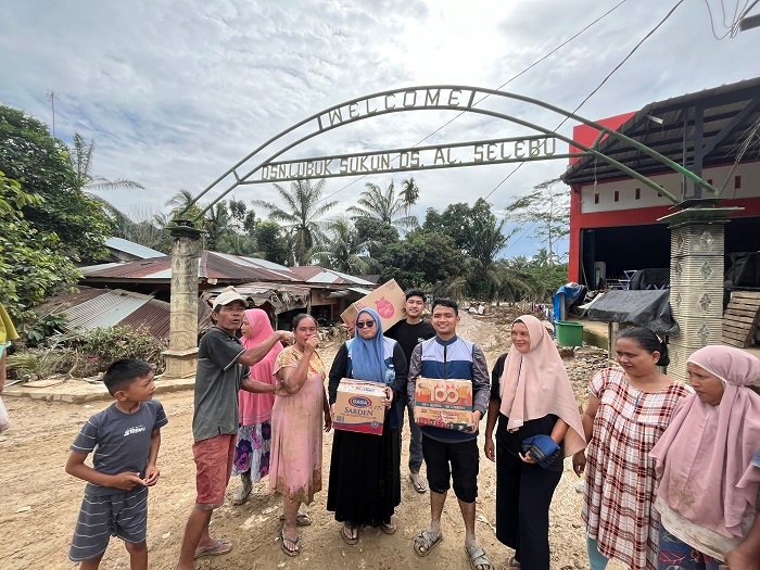 FLP Peduli Salurkan Bantuan Senilai Rp27 Juta untuk Korban Banjir Aceh dan Sumatra Utara