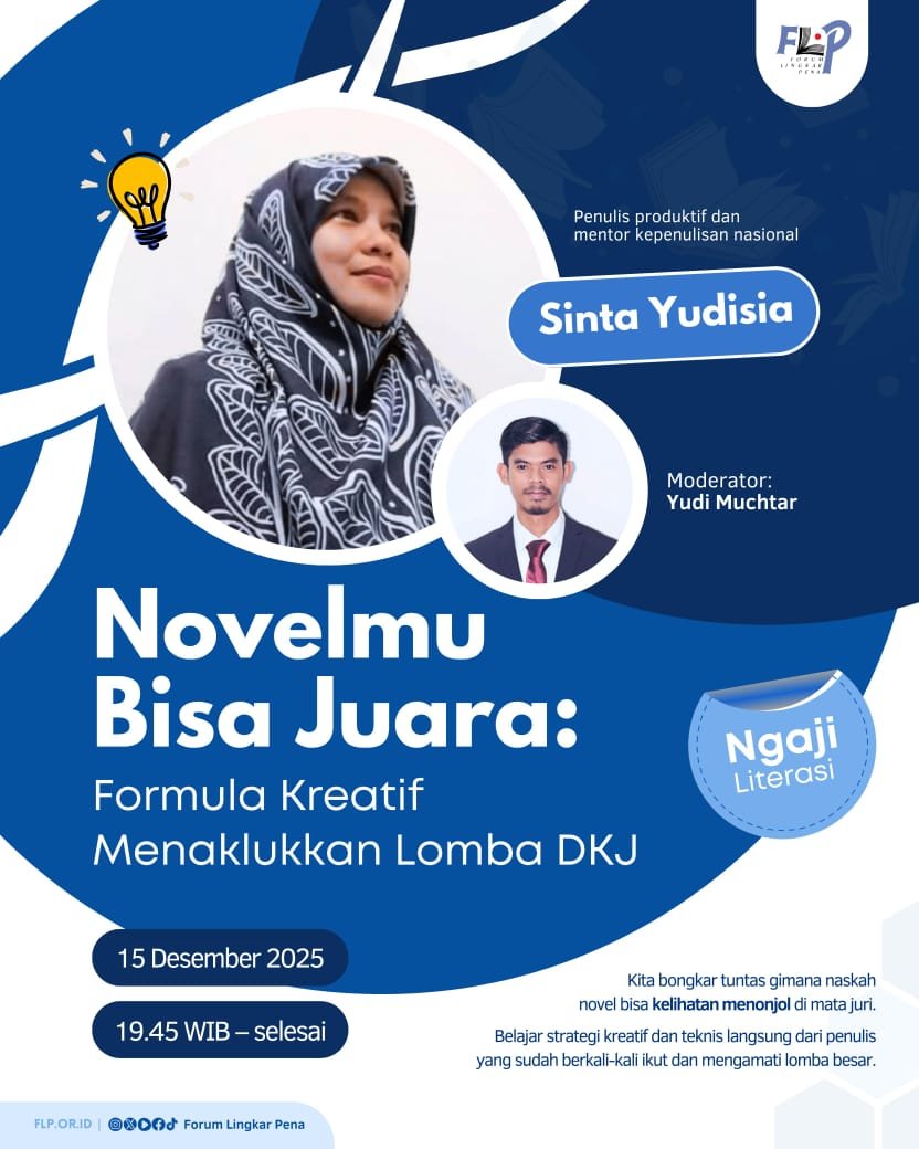Ngaji Literasi FLP Bersama Sinta Yudisia