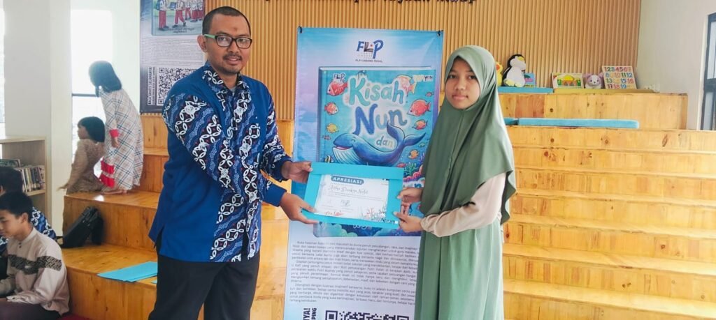 Apresiasi Perpustakaan Soekarno Hatta Slawi Meluncurkan Karya Sastrawan Cilik Tegal