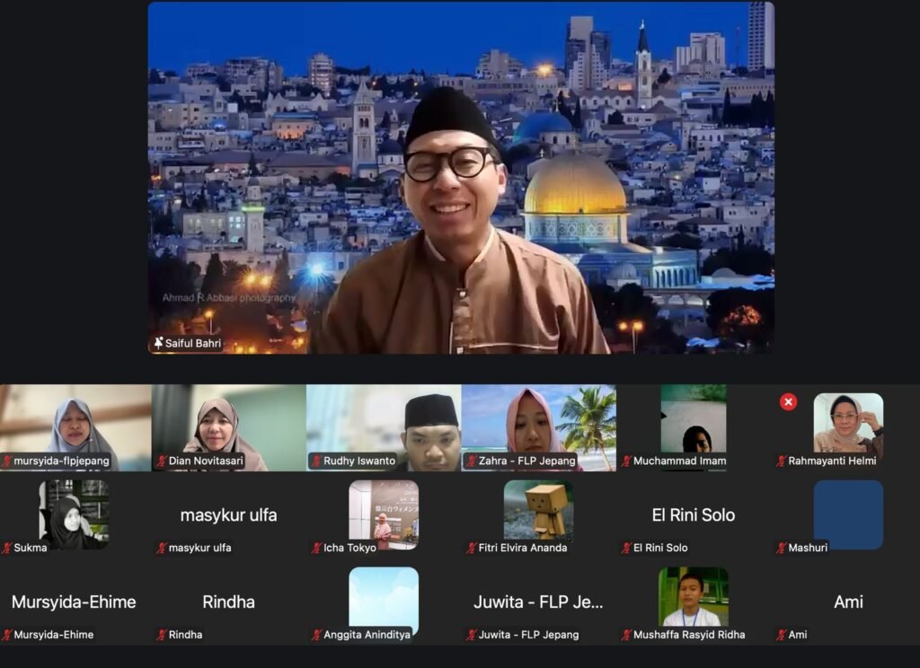 FLP Jepang Gelar Muhasabah Literasi dan Doa Solidaritas