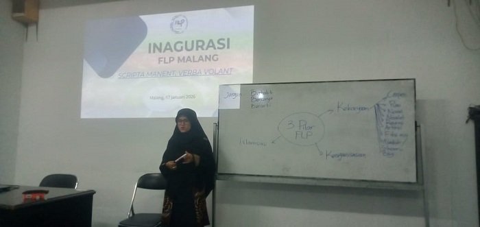 Inaugurasi Anggota Baru FLP Malang