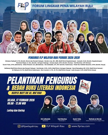 Bedah Buku Nasional FLP Riau dan Pekanbaru