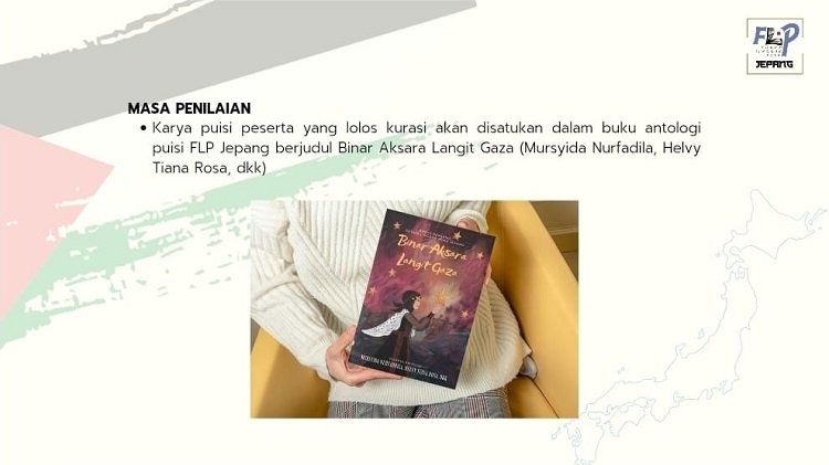 Gema Puisi untuk Palestina FLP Jepang Bersama Helvy Tiana Rosa