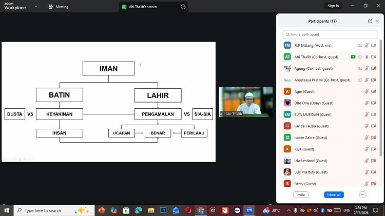 Materi Tarhib Ramadan FLP Malang oleh Ustaz Abi Thalib