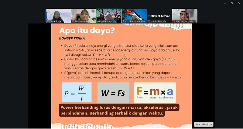 Materi di Kajian Klub Andal