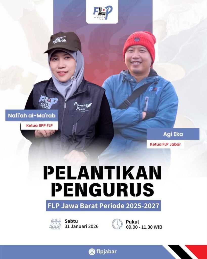 Pelantikan Pengurus FLP Jawa Barat