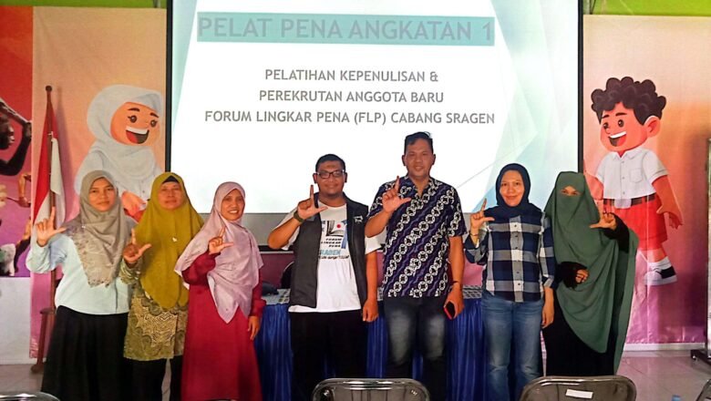 Rekrut Anggota Baru, FLP Sragen Gelar Pelatihan Kepenulisan