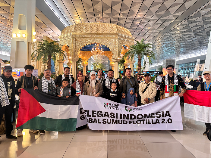 Kontingen Laut Indonesia Susul Maimon Herawati dalam Misi Global Sumud Flotilla 2026 ke Turki