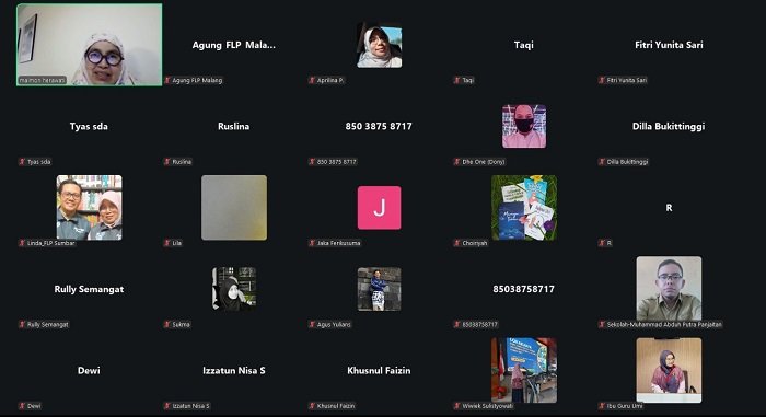 Talkshow Interaktif Webinar Kepalestinaan