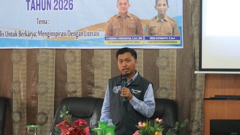 Jadi Narasumber Bimtek Kepenulisan, Sekjen FLP Ajak Peserta Lestarikan Kearifan Lokal dengan Karya