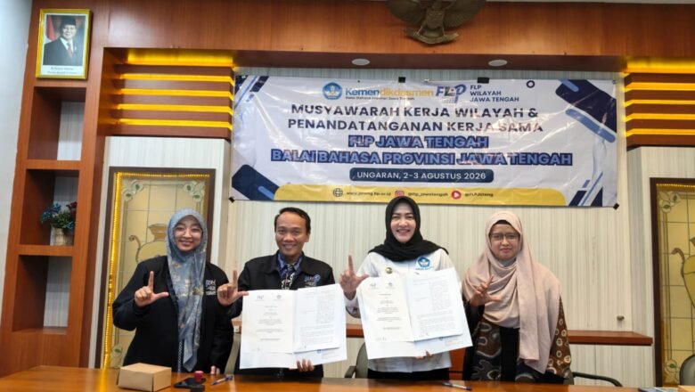 FLP Jawa Tengah Jalin Kerja Sama dengan  Balai Bahasa Provinsi Jawa Tengah