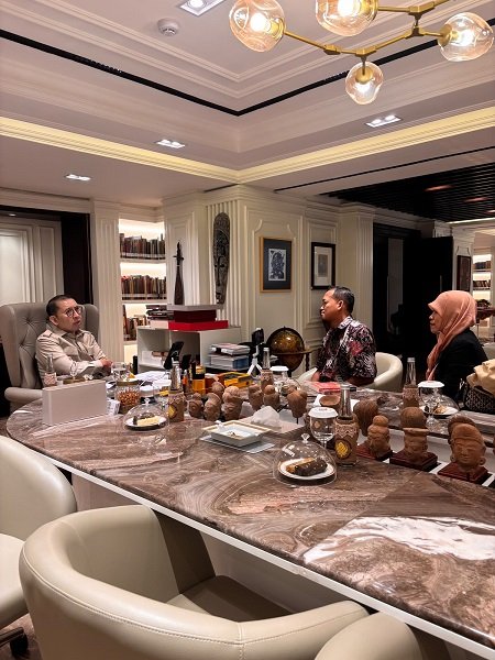 FLP Audiensi dengan Menteri Kebudayaan Fadli Zon