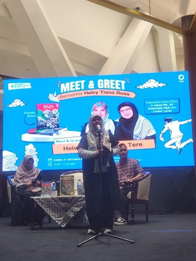 Meet and Greet Gaza Suatu Malam di Jakarta Konsistensi Helvy Tiana Rosa